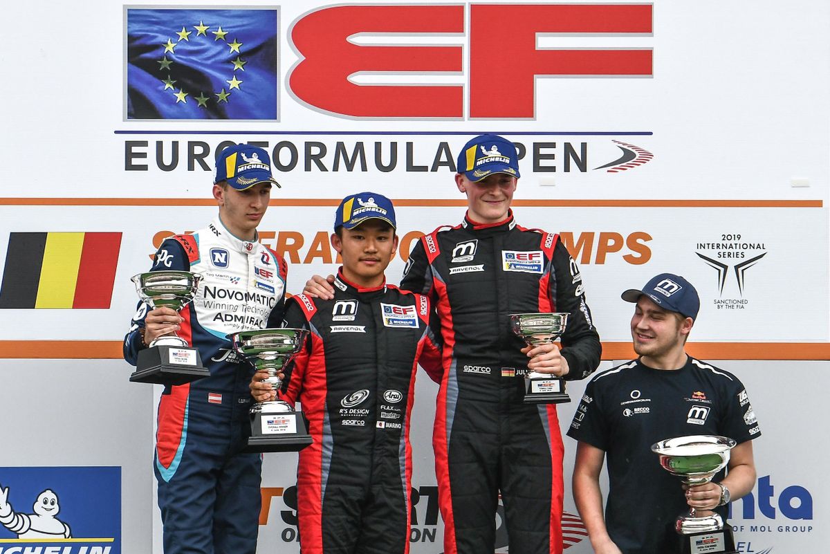 Marino Sato extends Euroformula Open championship lead as championship rivals collide at Spa