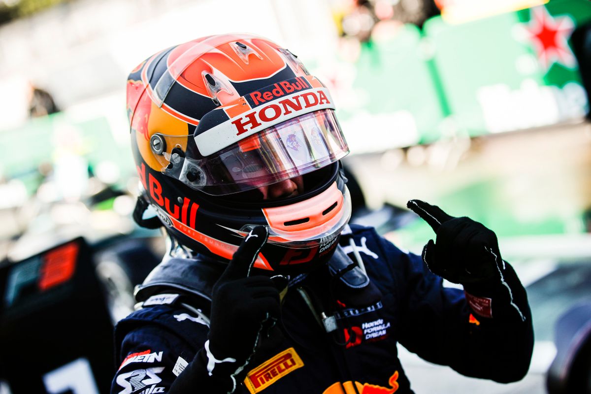 Yuki Tsunoda takes first FIA F3 win ahead of Liam Lawson