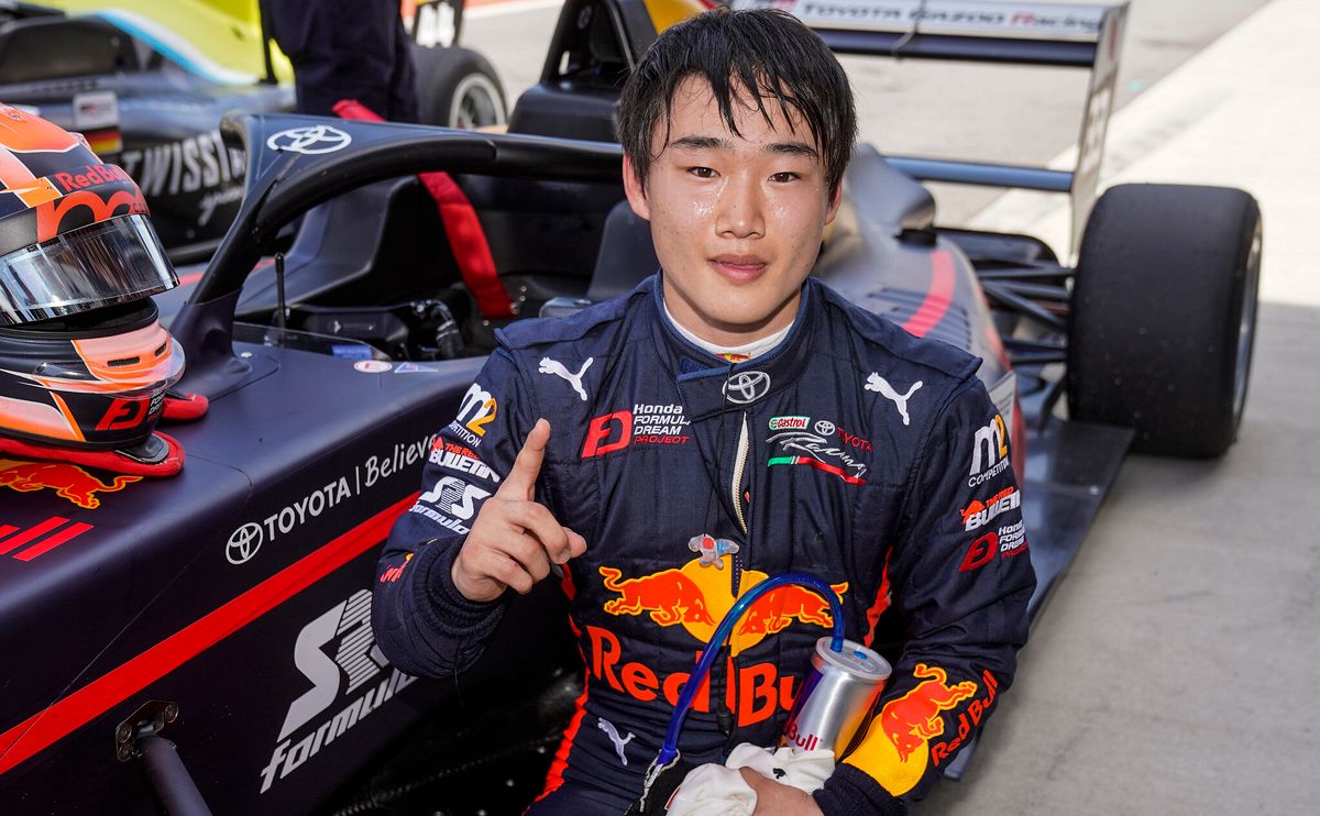 Yuki Tsunoda takes maiden Toyota Racing Series victory at Highland Park