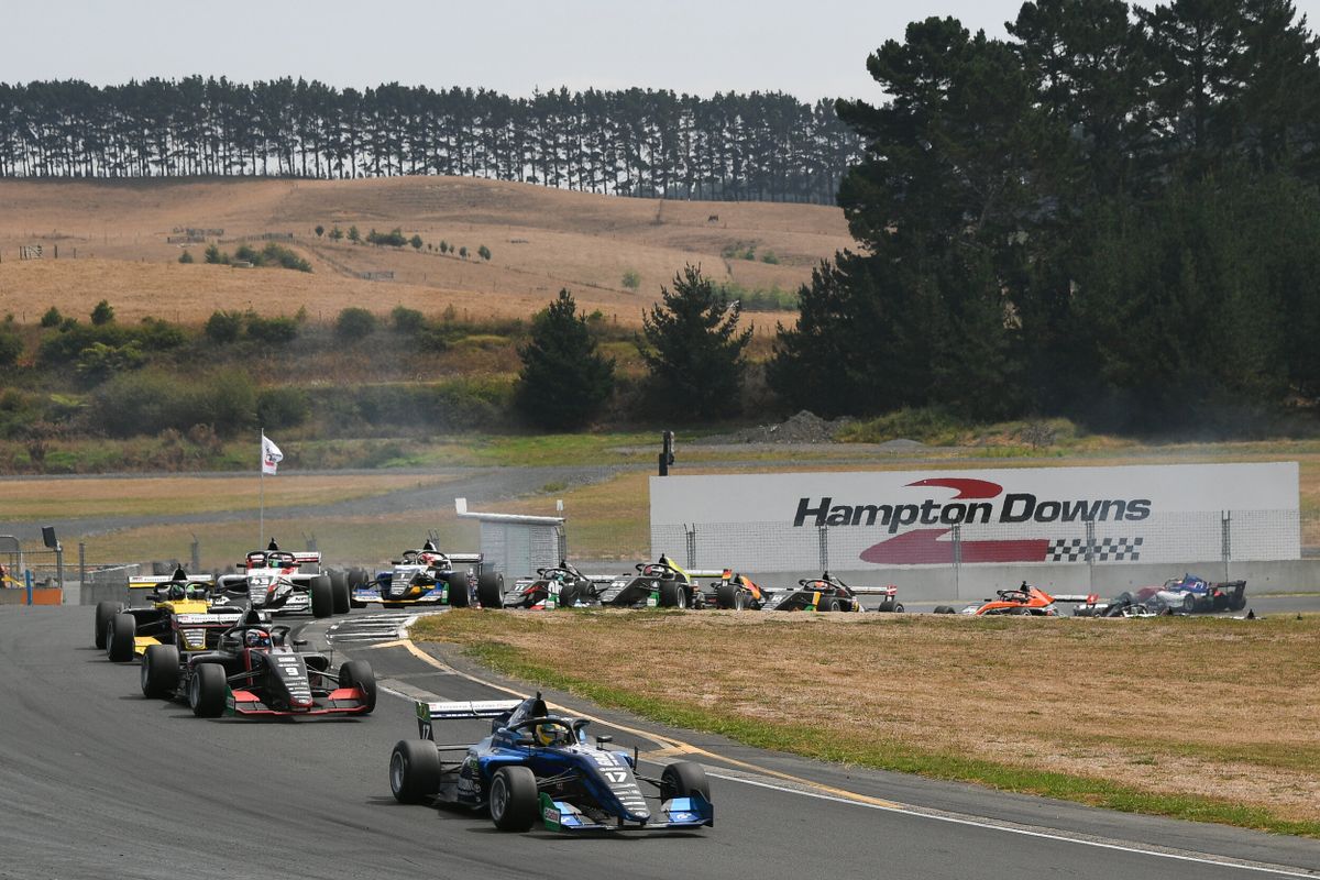 Igor Fraga takes first Toyota Racing Series win at Hampton Downs