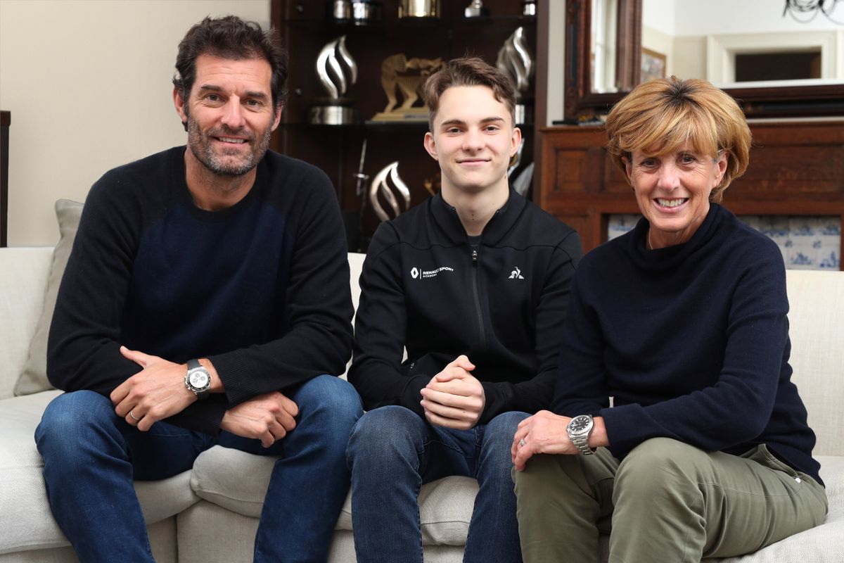 Mark Webber signs Aussie Oscar Piastri ahead of his Formula 3 debut