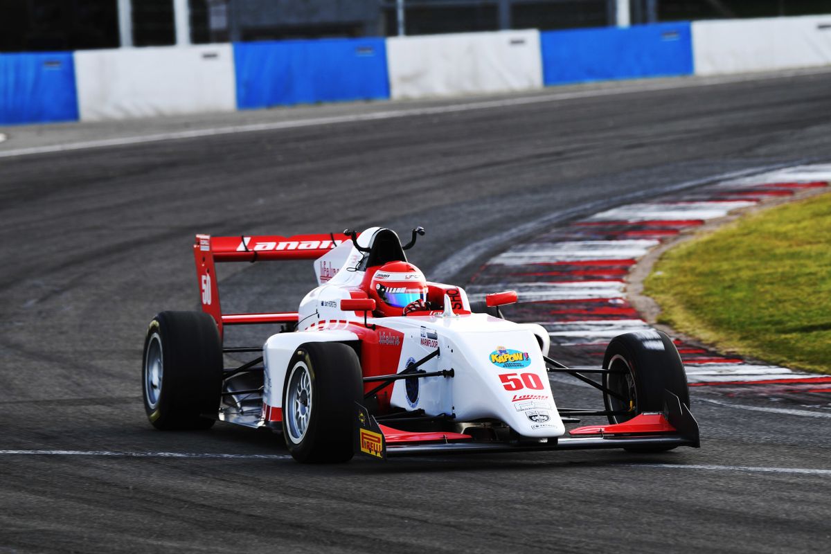 Bart Horsten just 1.3 seconds off third British F3 podium at Donington Park
