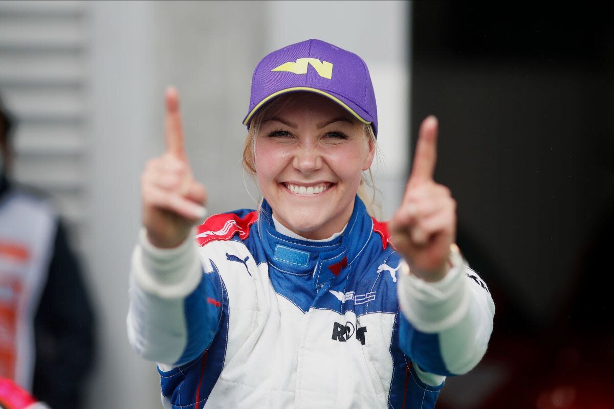 Emma Kimilainen stars at Spa as W Series moves past horrific crash