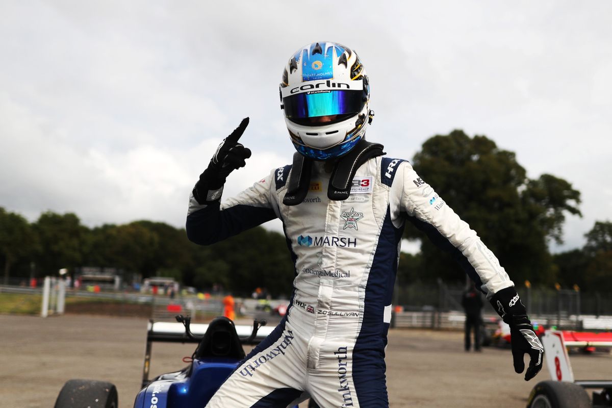 Zak O'Sullivan on edge of GB3 championship after Oulton Park win