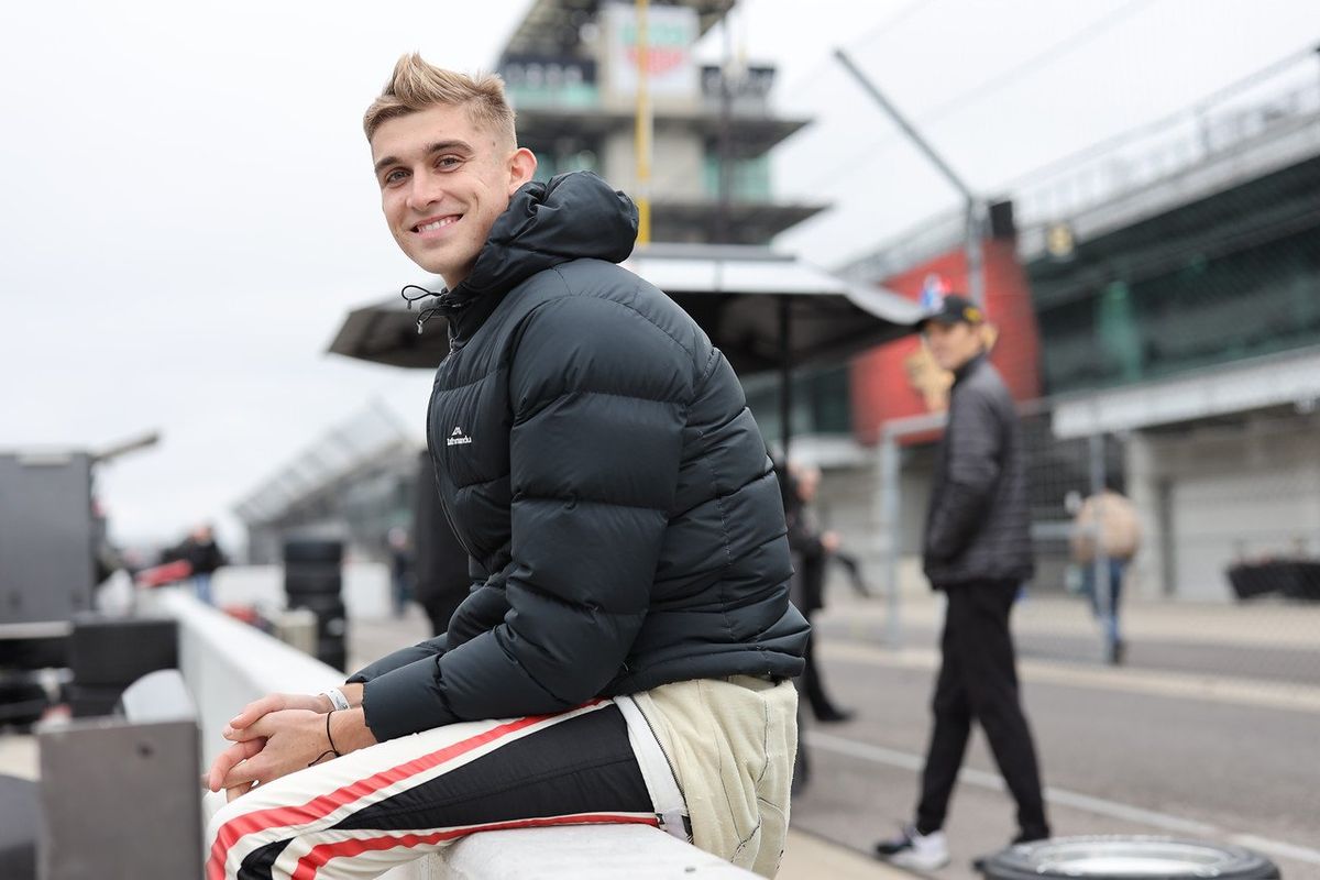 Hunter McElrea third in Indy Lights debut as Benjamin Pedersen tops IMS test