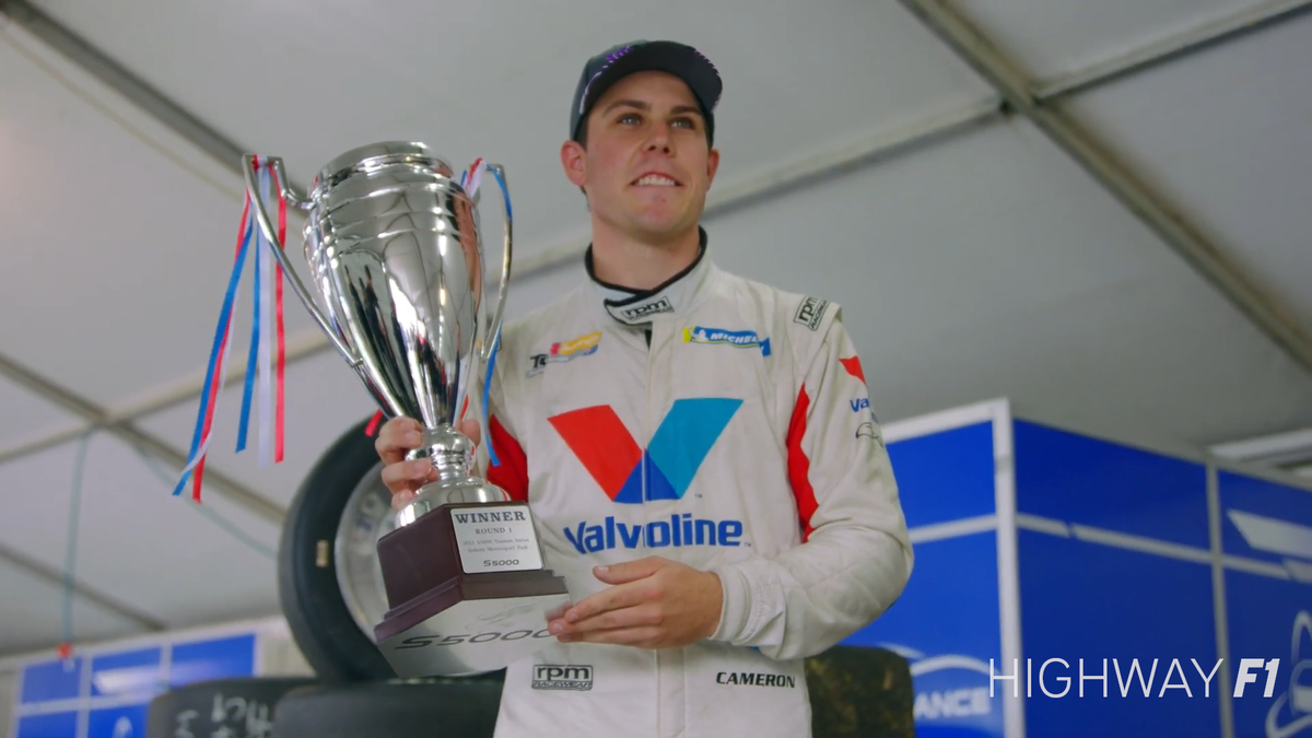 Race winner Aaron Cameron to contest S5000 Tasman Series title at Bathurst