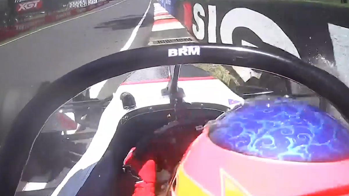 WATCH: Roberto Merhi hits the wall at Bathurst
