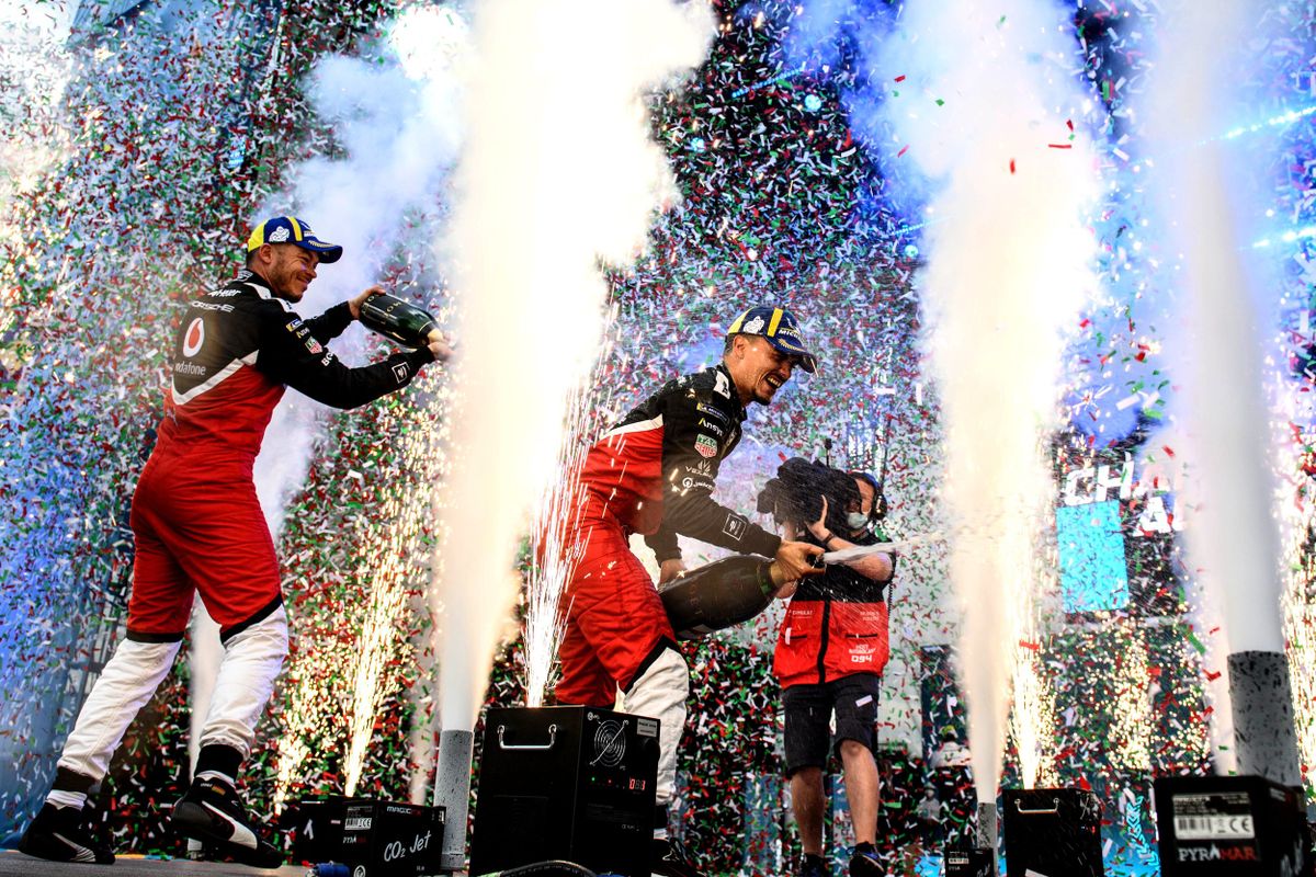Pascal Wehrlein takes first Formula E victory with Porsche one-two in Mexico City