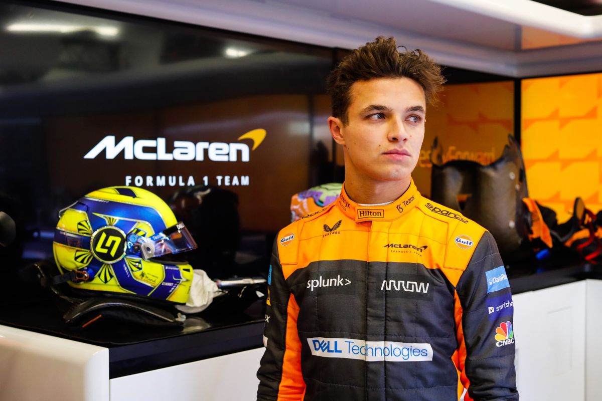 McLaren pleased with F1 shakedown as Lando Norris tops opening day