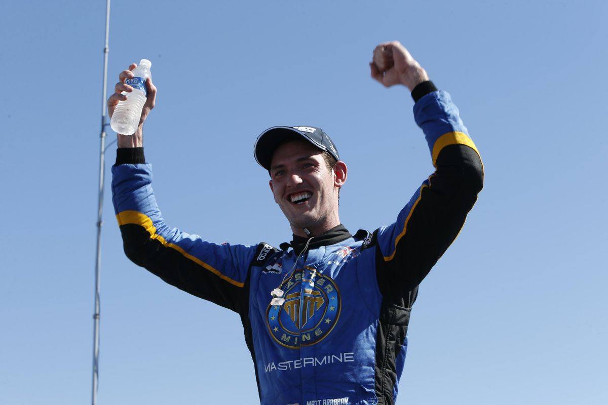 Matt Brabham wins Indy Lights opener as Hunter McElrea crashes out of the lead