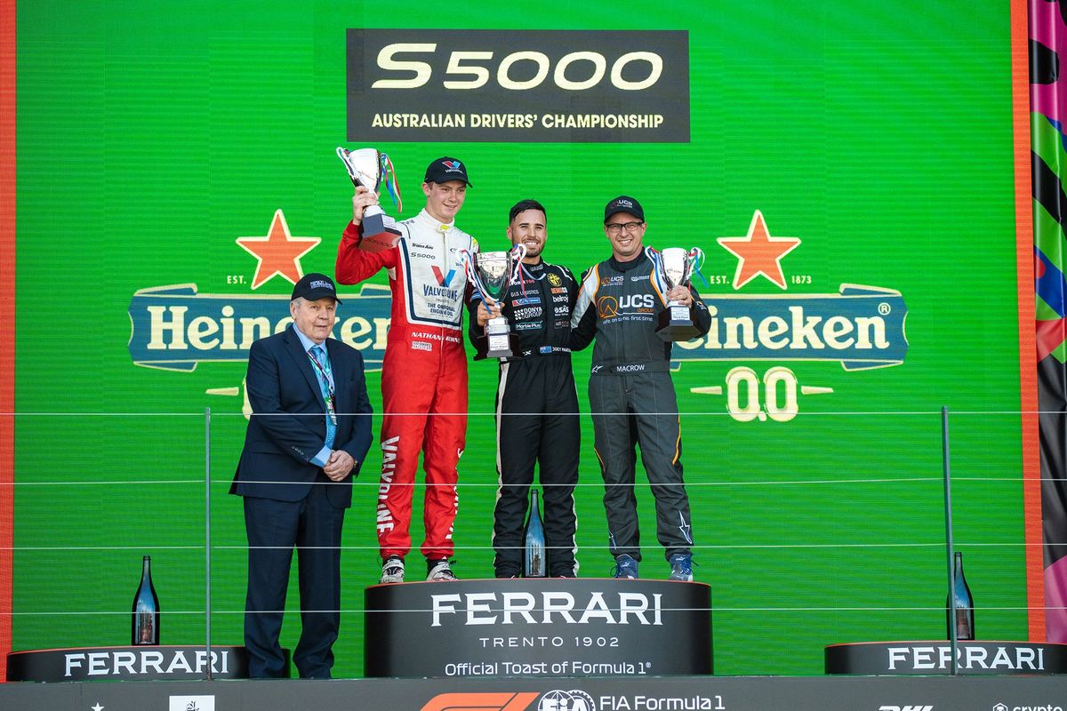 Joey Mawson claims Alan Jones trophy with S5000 round victory at Australian Grand Prix