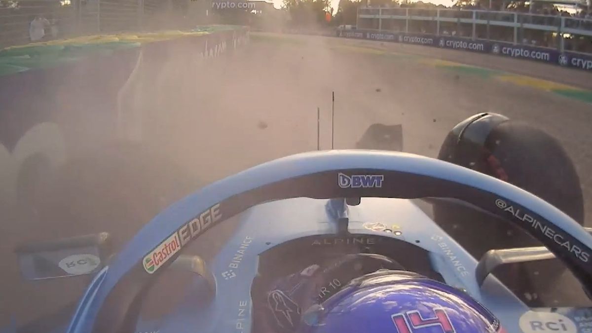 Fernando Alonso injured hands in qualifying crash