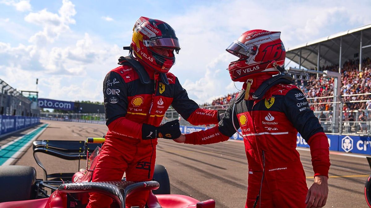 Front-row lockout for Ferrari at Miami Grand Prix