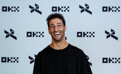 Daniel Ricciardo partners with crypto platform OKX