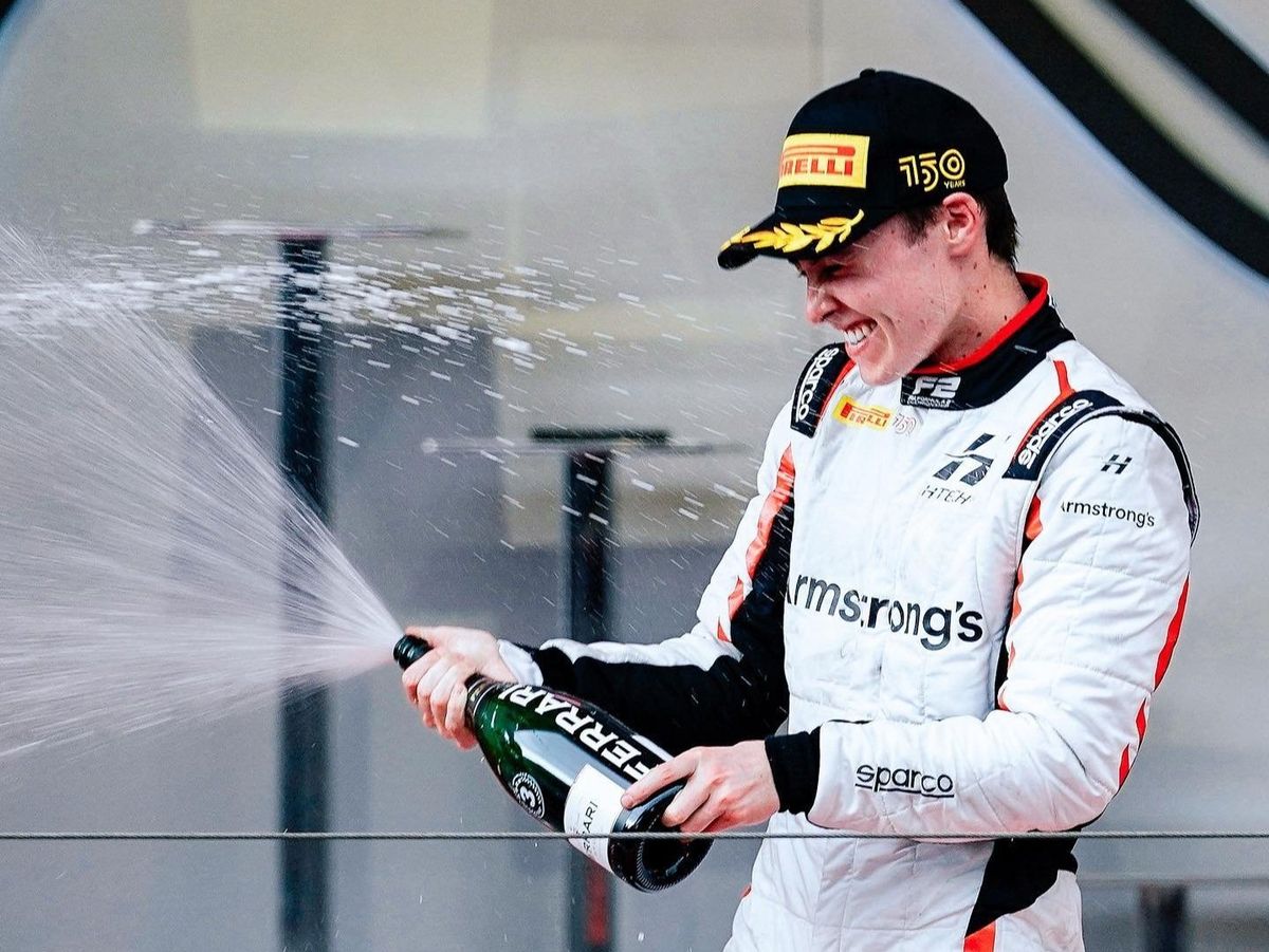 Marcus Armstrong third in Monaco sprint race as Hauger scores maiden victory