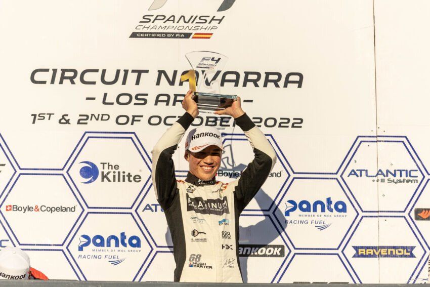 Hugh Barter secures two Spanish F4 victories on appeal