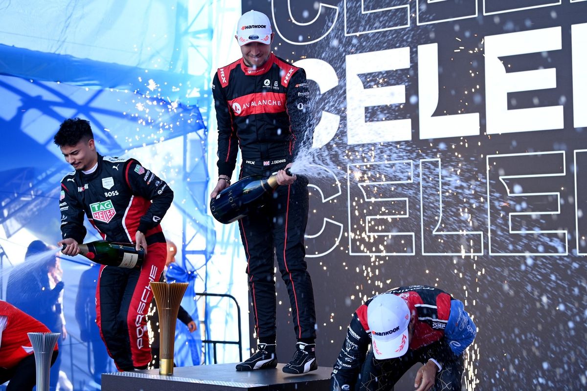 GALLERY: Jake Dennis takes victory in Formula E Mexico City opener