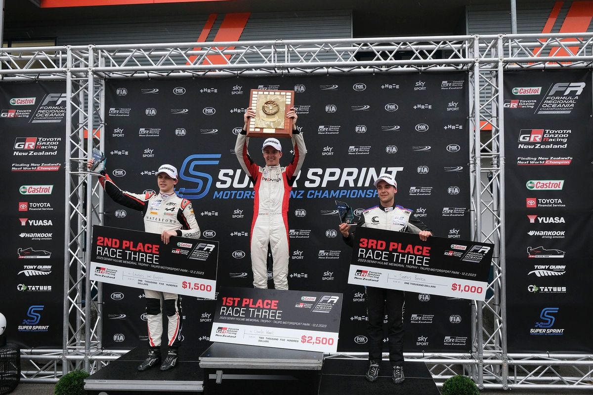 Charlie Wurz wins 2023 Toyota Formula Regional Oceania title