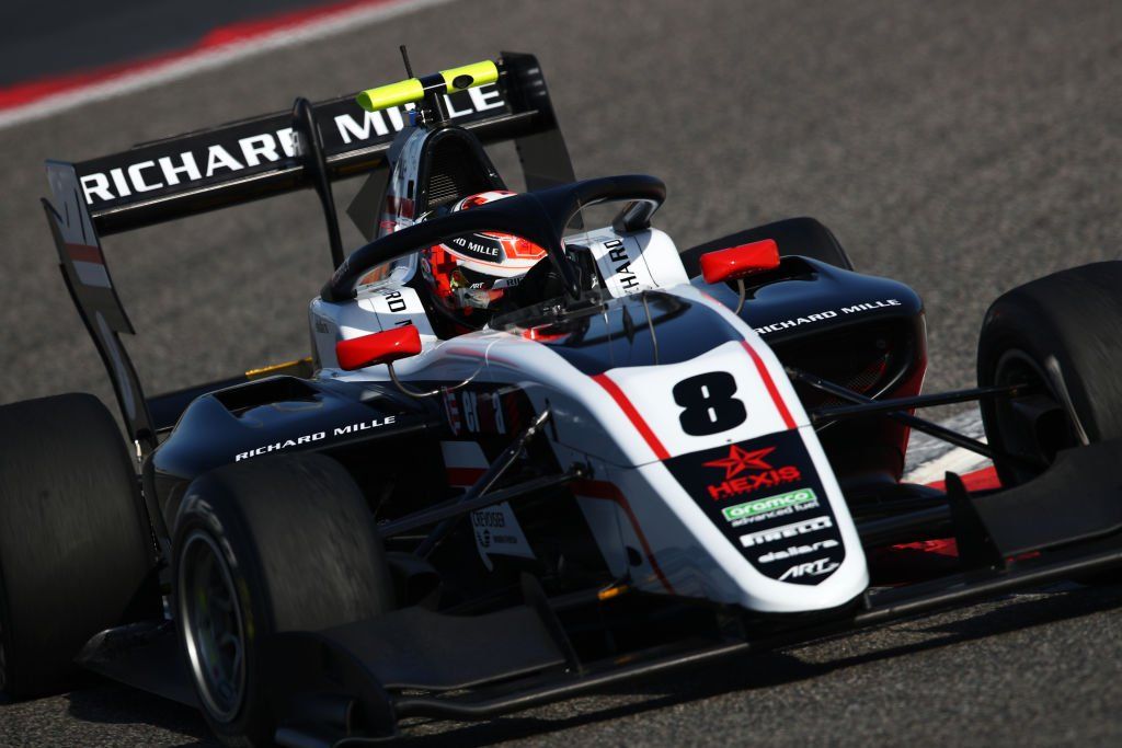Gregoire Saucy fastest as Formula 3 testing begins in Bahrain