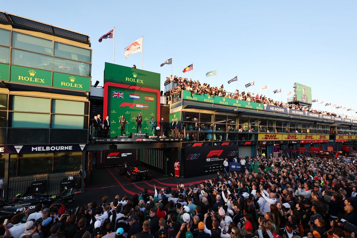 Record overall crowd for Australian Grand Prix