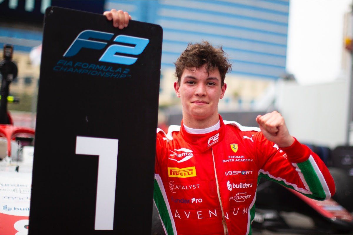 Ollie Bearman goes two-from-two in Baku Formula 2