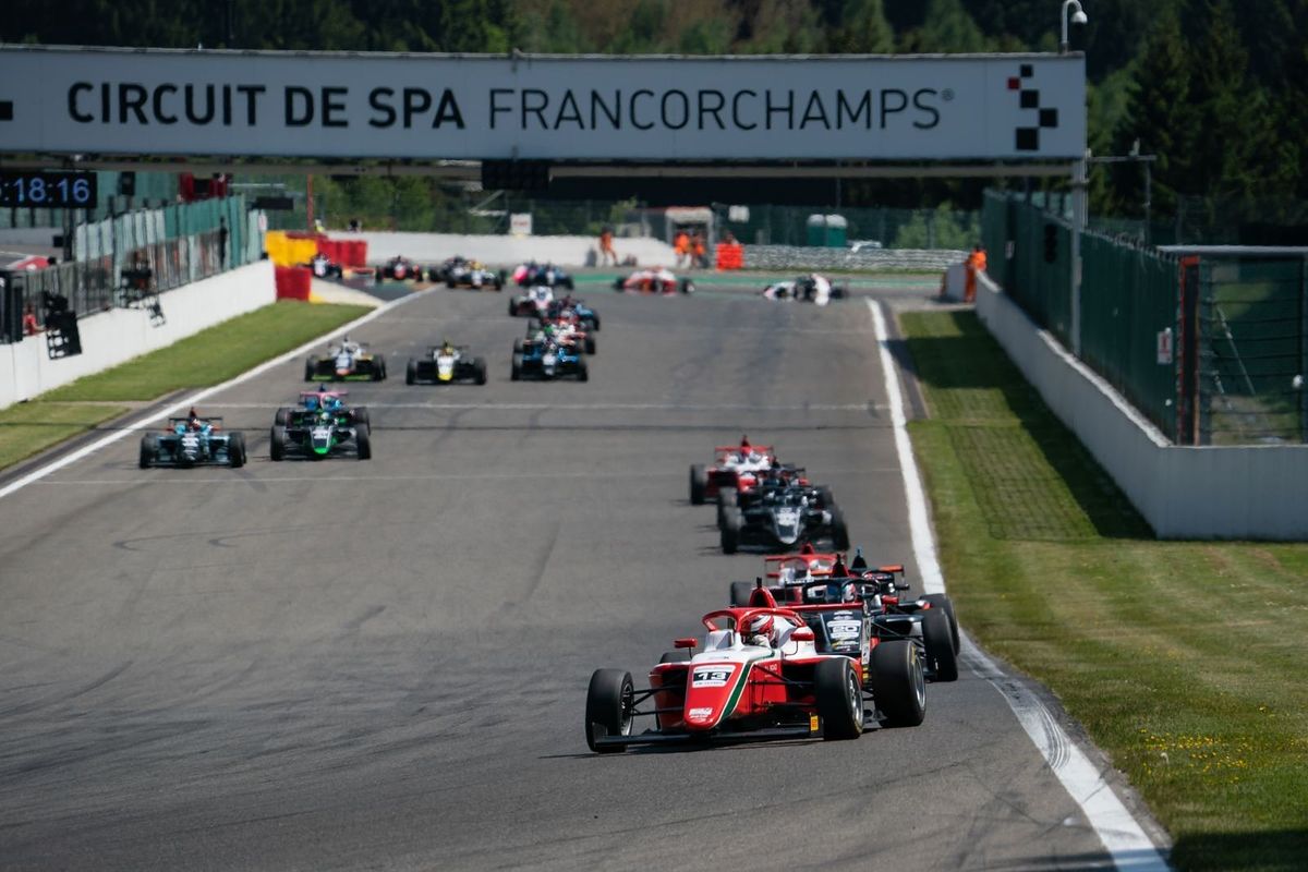 James Wharton takes first F4 Italian victory in red-flagged Spa race