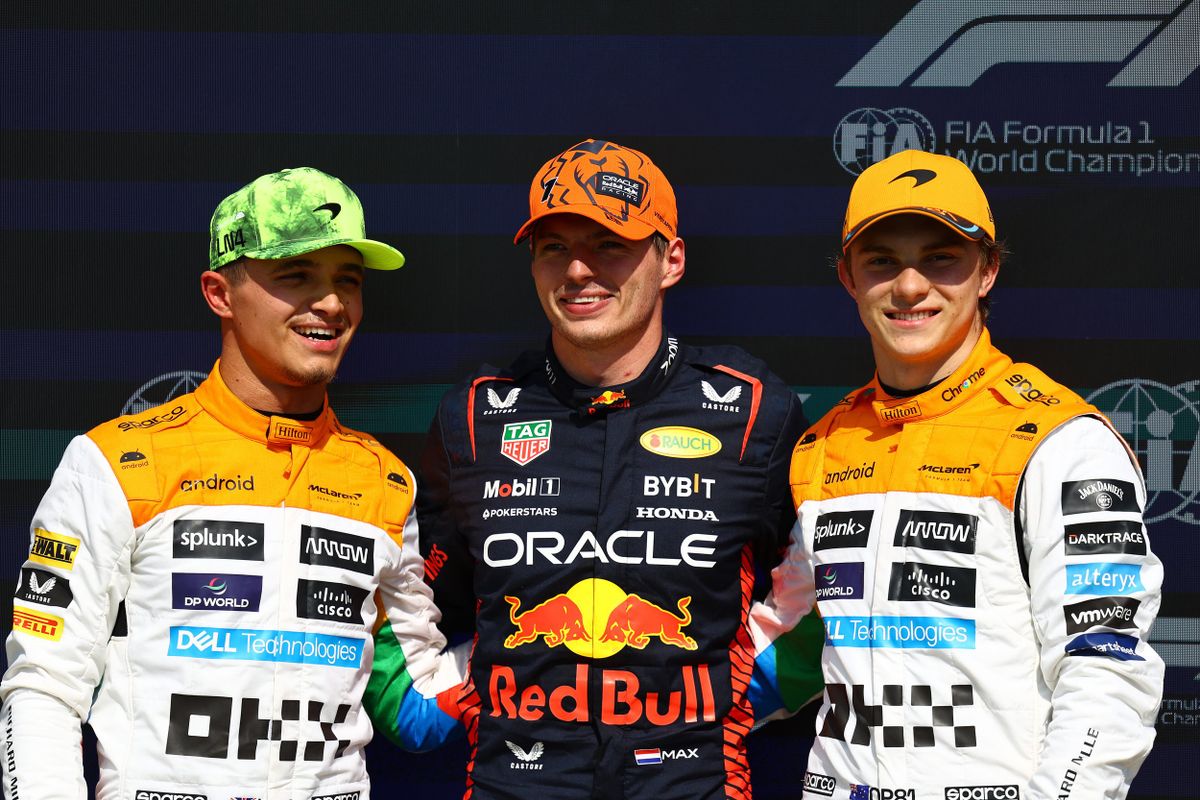 Verstappen on pole as Norris and Piastri lock out Silverstone top three