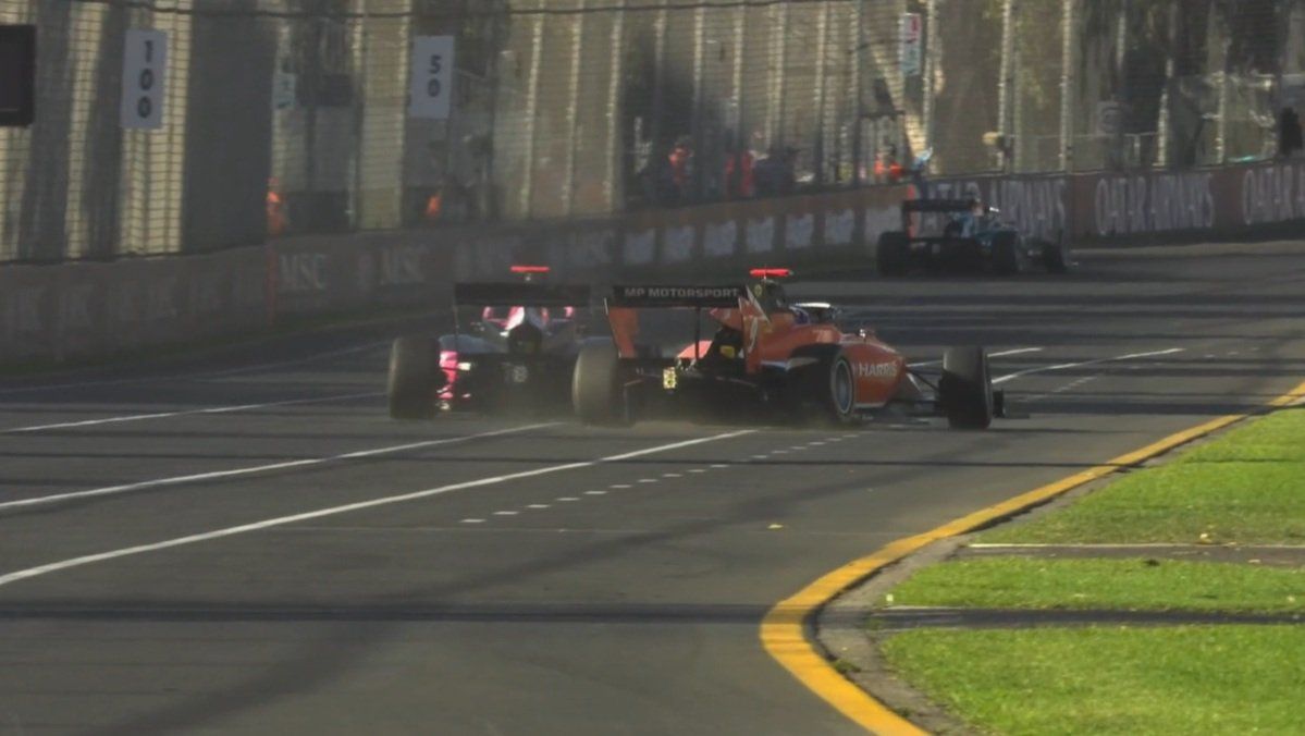 Grid drop for Nikola Tsolov after bizarre clash with Alex Dunne in F3 practice