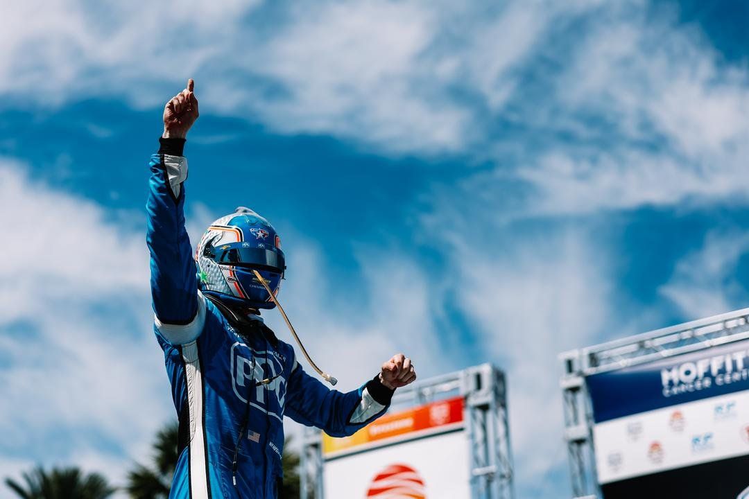 Intense and imperfect: Josef Newgarden wins Indycar opener in St. Pete