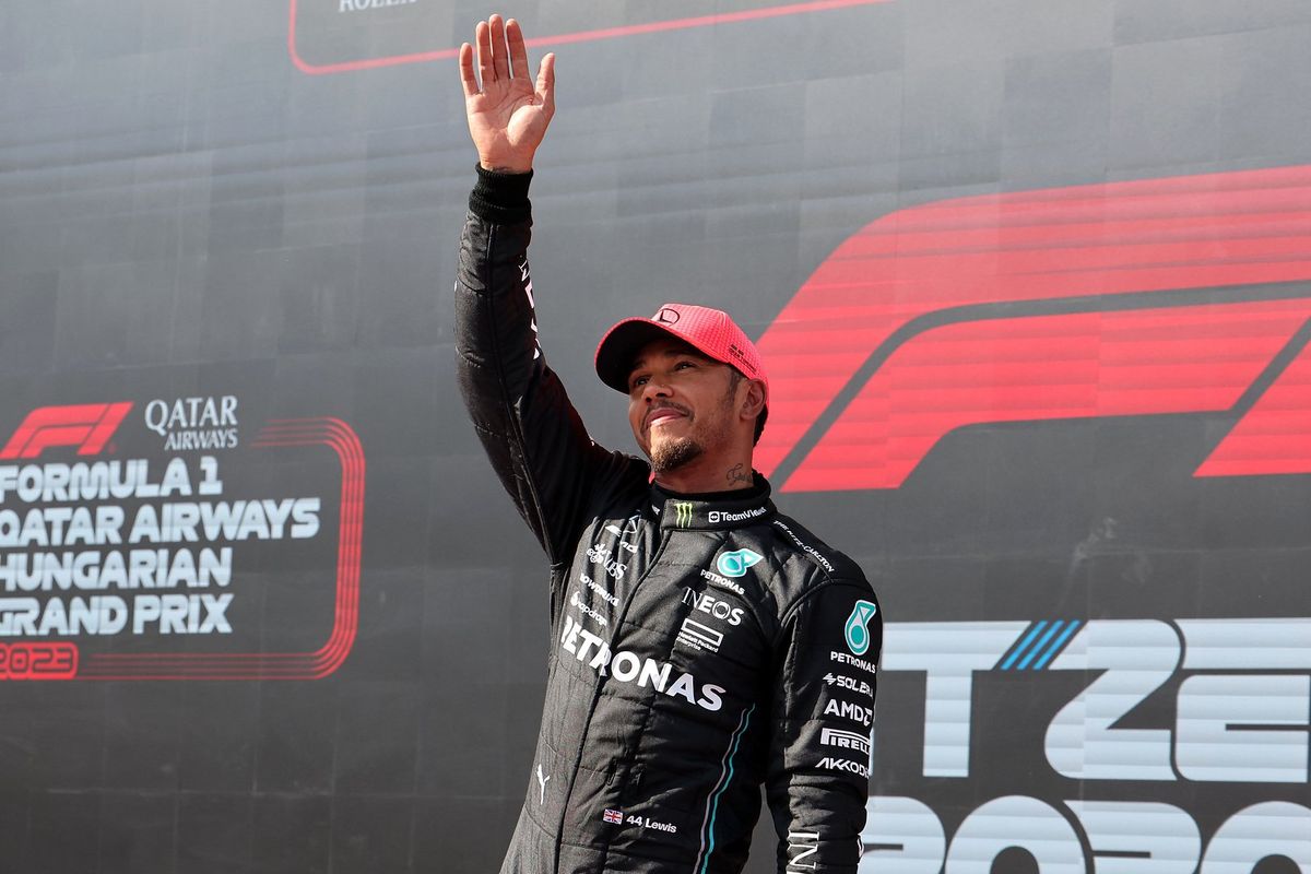 Hamilton stuns with pole position in Hungary