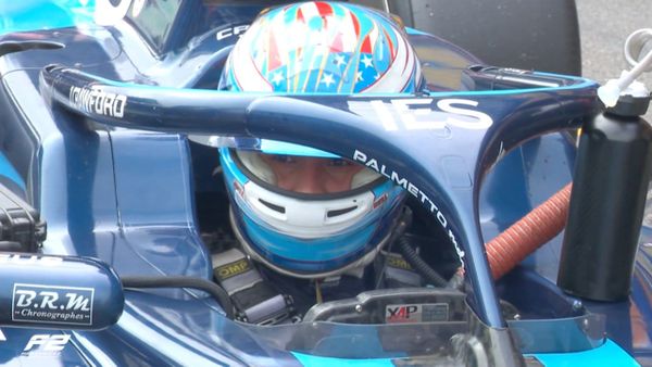 Jak Crawford takes F2 pole after crashes interrupt Baku qualifying