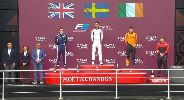 Dino Beganovic takes maiden F2 victory in Baku sprint