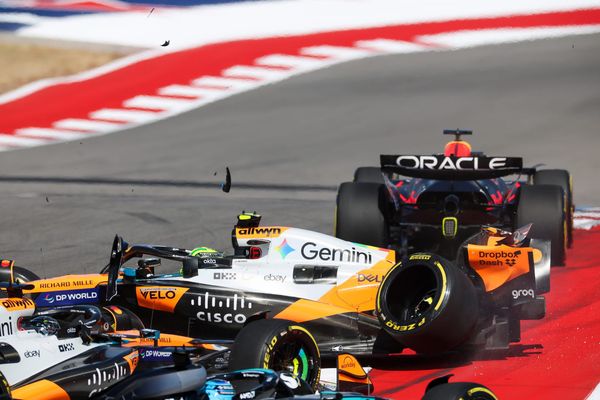 Max Verstappen wins F1 Austin sprint after first-lap disaster for McLaren