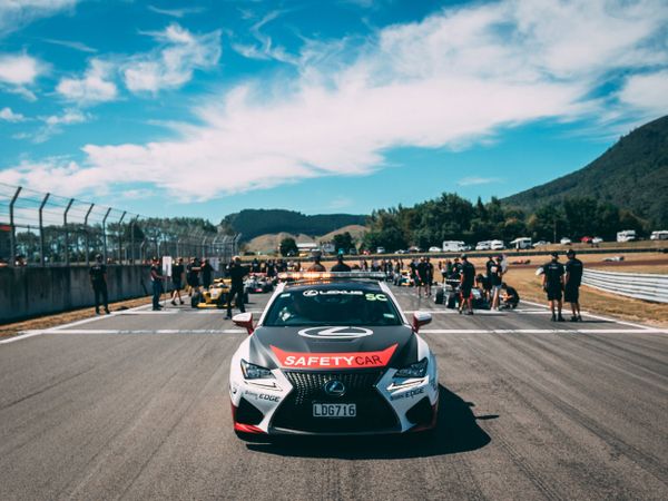 Marcus Armstrong wins Denny Hulme Trophy in interrupted TRS feature race