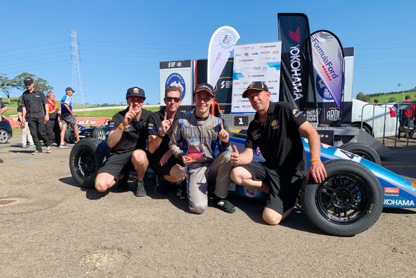 Tom Sargent takes weekend victory in hard-fought Formula Ford opening round