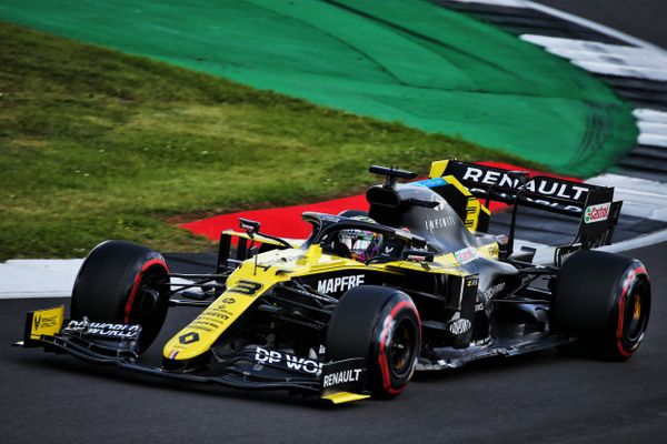 Daniel Ricciardo "happy with eighth place" to start British Grand Prix