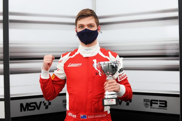 Bart Horsten takes podium in British F3 opener marred by technical issues