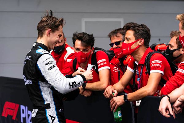 Oscar Piastri takes the lead of the Formula 2 championship for the first time