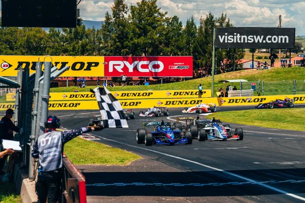 James Golding holds off teammates to win S5000 Tasman Series Bathurst opener