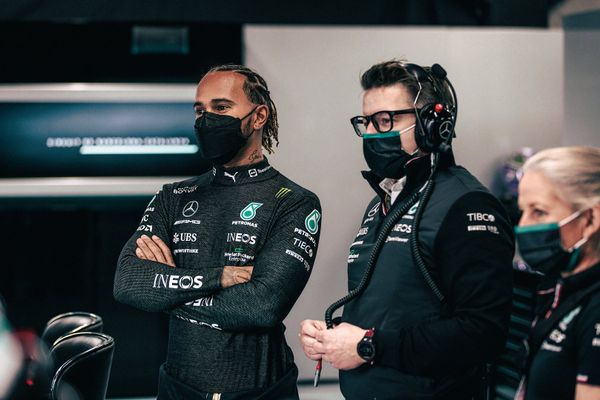 Mercedes fastest in interrupted final day of F1 Barcelona shakedown