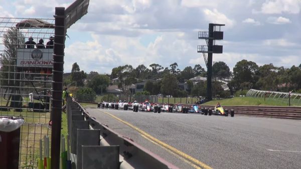 Jordyn Sinni wins interrupted Formula Ford opener at Sandown