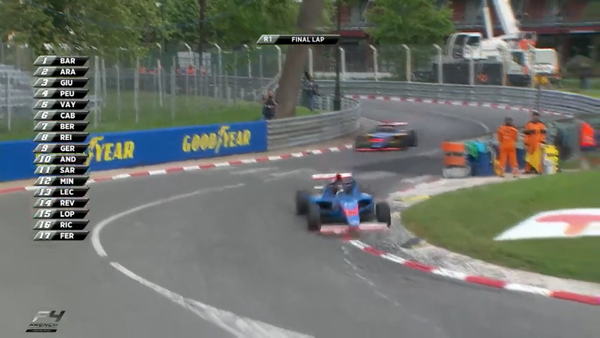 Hugh Barter continues French F4 run with Pau victory