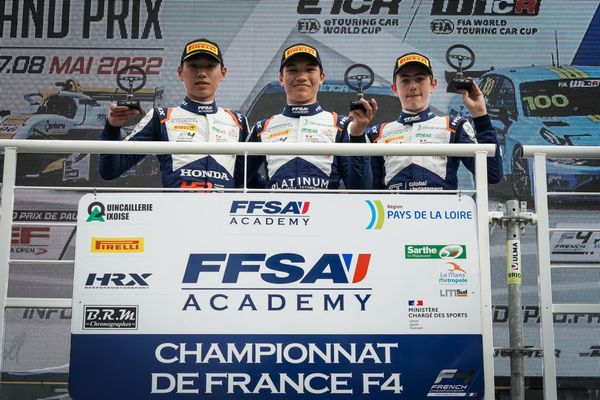 Hugh Barter continues French F4 lead with Pau win and podium