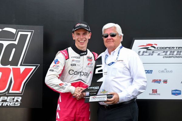 Billy Frazer second in action-packed USF2000 Indianapolis opener