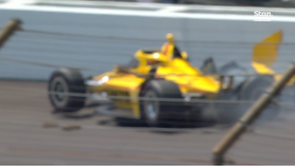 Scott McLaughlin crashes out of Indy 500