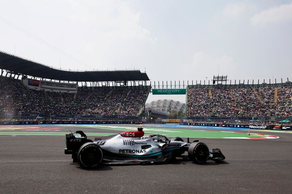 F1 Friday Practice in Mexico City: George Russell fastest, junior drivers, Pirelli tyre test