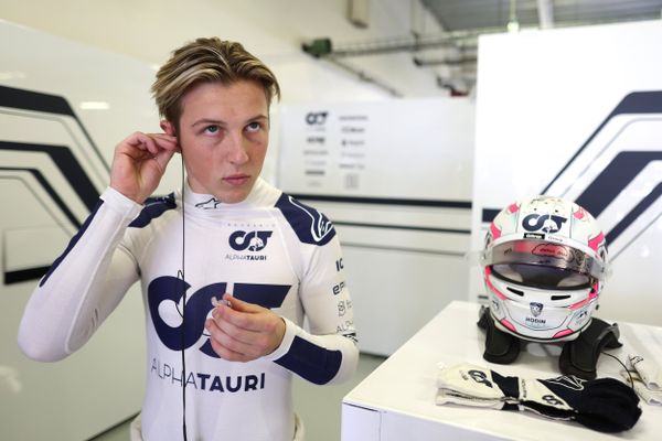 Liam Lawson fastest rookie in Mexico City free practice