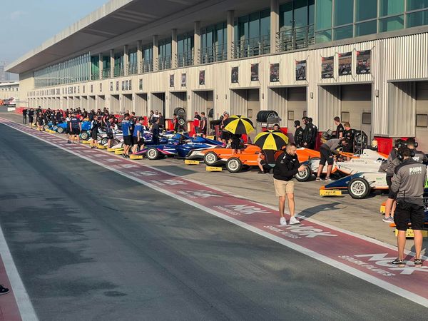 James Wharton second-fastest on first day of F4 UAE testing