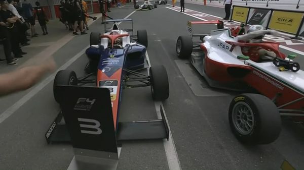 James Wharton third in F4 UAE opener as McLaren junior Ugochukwu takes victory