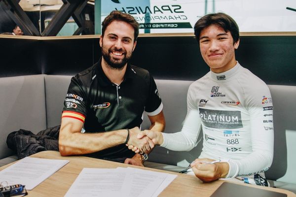 Rising star Hugh Barter steps up to FIA Formula 3